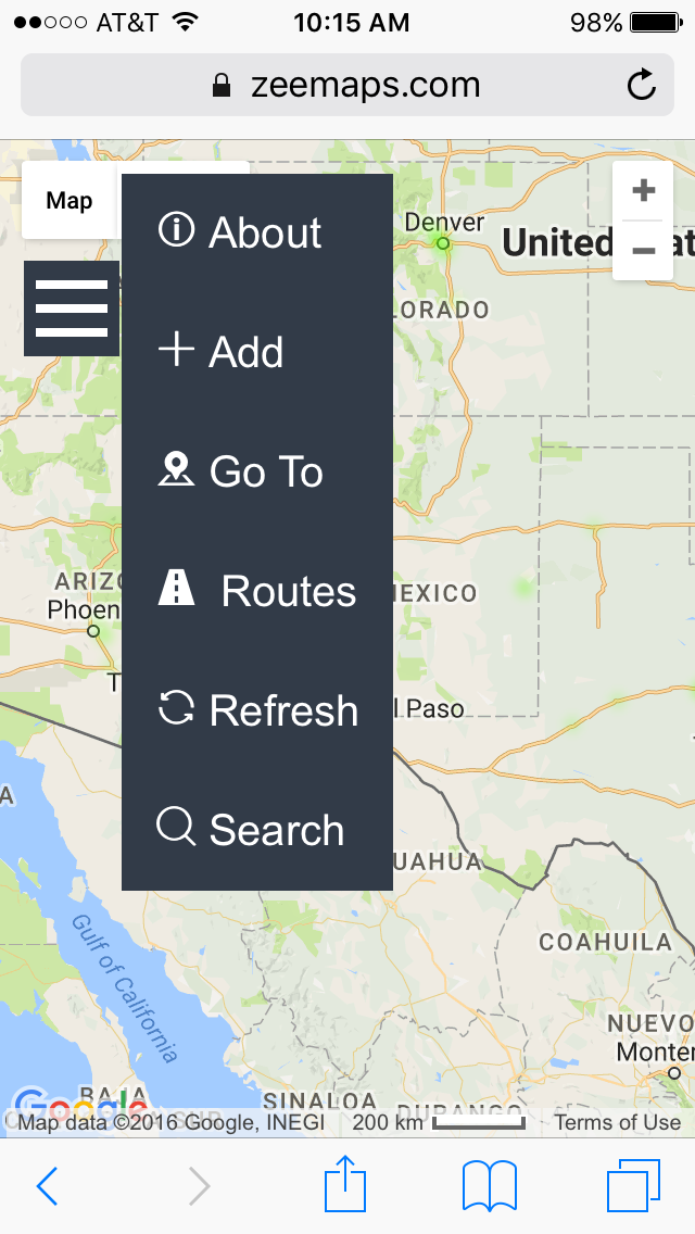 Trip Planner: Routes in Smart Phone