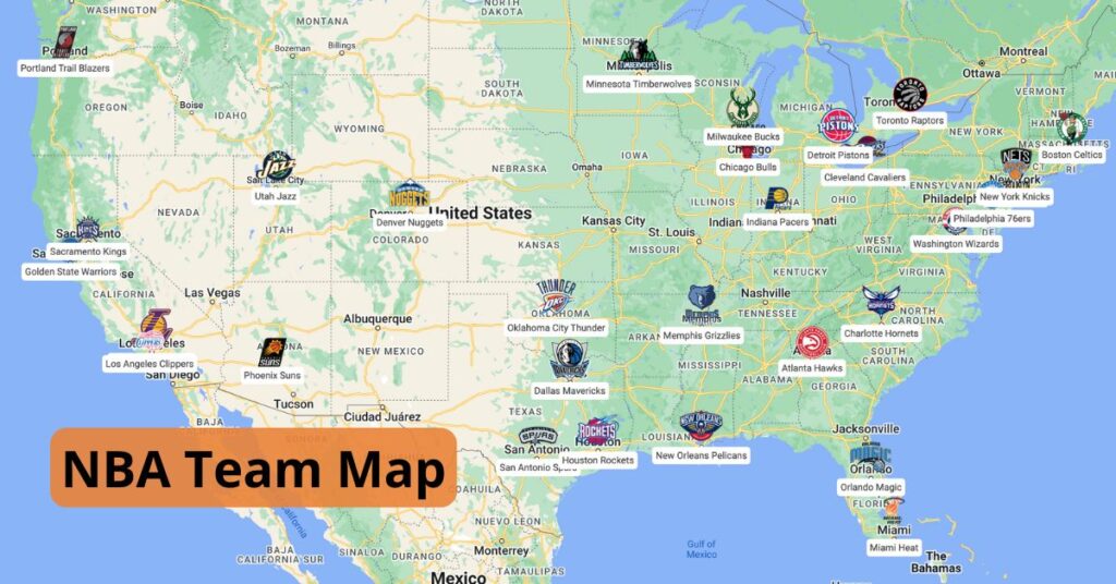 NBA Map